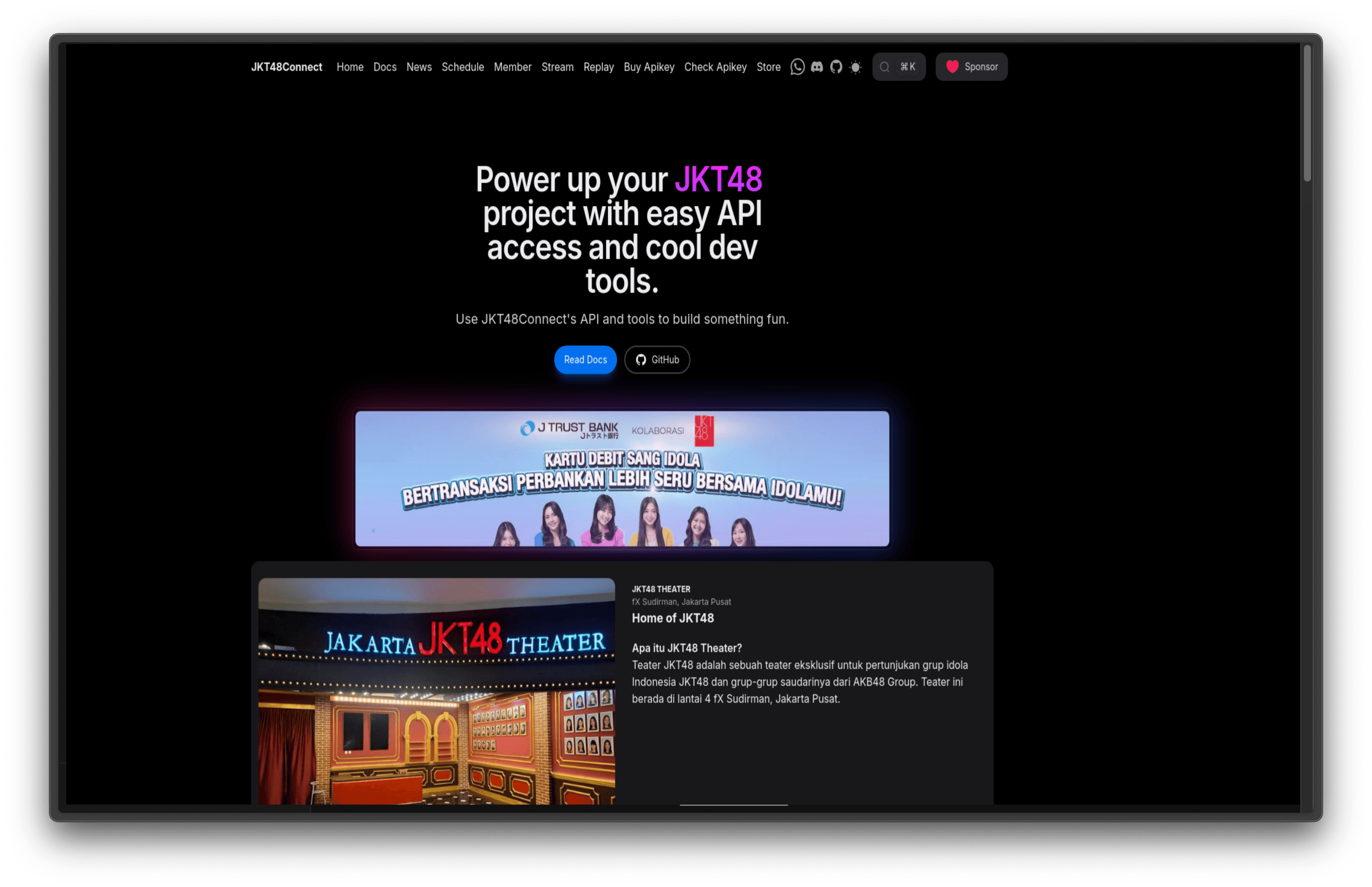 JKT48Connect App Demo